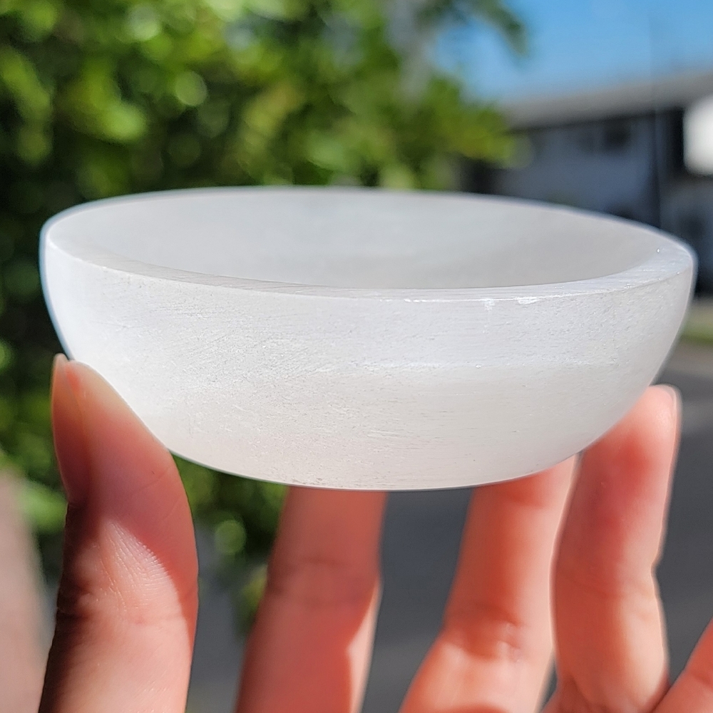 NEW 3.4" - 202g SELENITE BOWL
